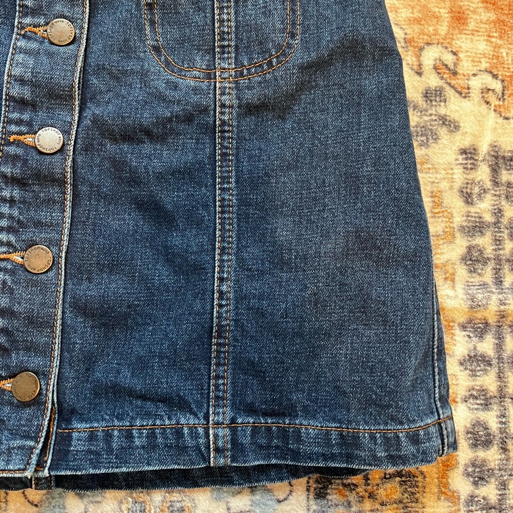 Topshop denim skirt - Picture 4 of 11